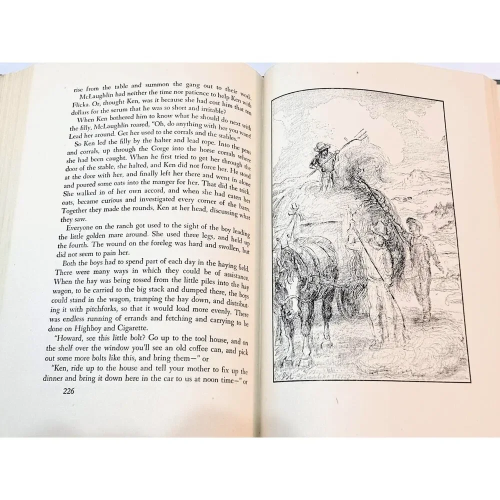 My Friend Flicka by Mary O'Hare (1941 Hardcover w/o DJ)